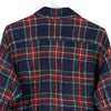 Vintage navy St. Johns Bay Flannel Shirt - mens x-large