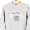 Vintage grey Carrol High School Tultex Sweatshirt - mens x-large