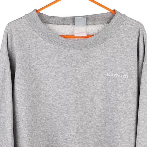 Vintage grey Carhartt Sweatshirt - mens x-large