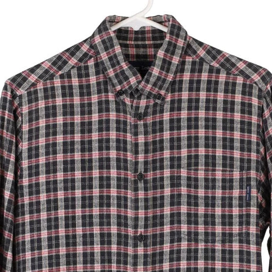 Vintage black Shore Leave Flannel Shirt - mens small