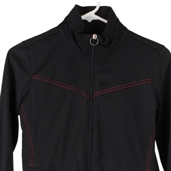 Vintage black Champion Track Jacket - womens small