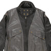 Vintage black Mondopelle Leather Jacket - womens x-large