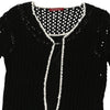 Vintage black Zephisus Crochet Top - womens medium