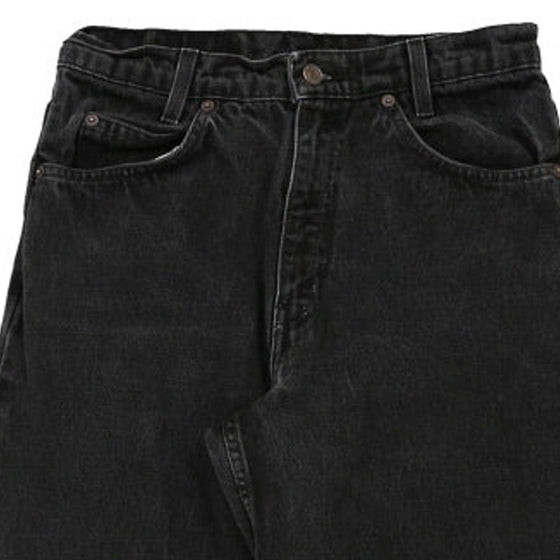 Vintage black 550 Orange Tab Levis Jeans - womens 28" waist
