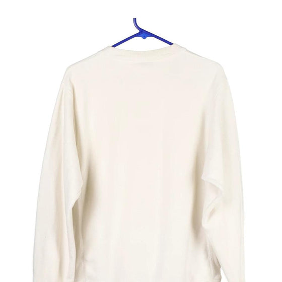 Vintage white Reverse Weave Champion Sweatshirt - mens small