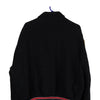 Vintage black Delong Varsity Jacket - mens x-large