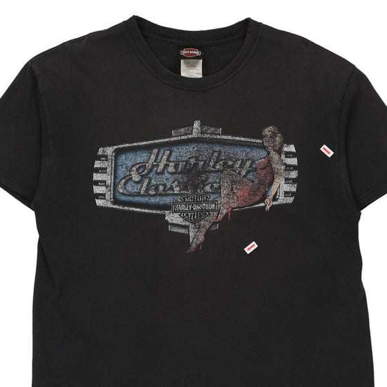 Vintage black Lloydminster, Alberta, Canada. Harley Davidson T-Shirt - mens large