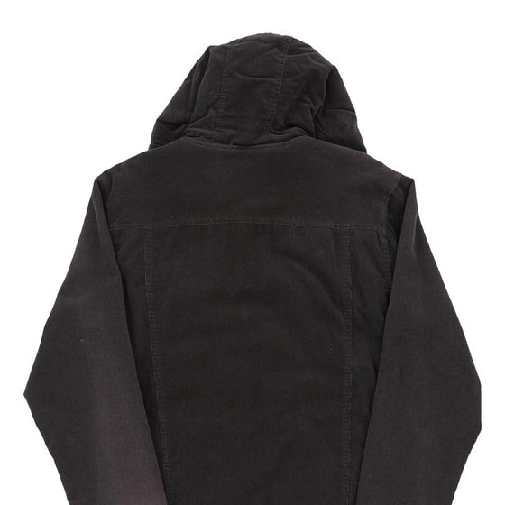 Vintage black Quiksilver Cord Jacket - mens large
