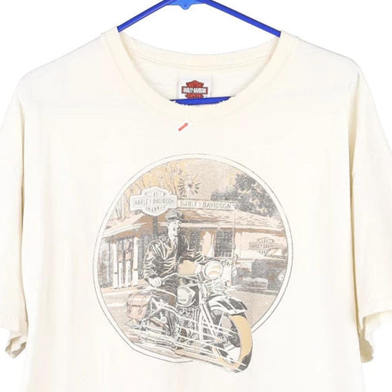 Vintage white Harley Davidson T-Shirt - mens x-large