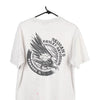 Vintage white Kewanee, IL Harley Davidson T-Shirt - mens large