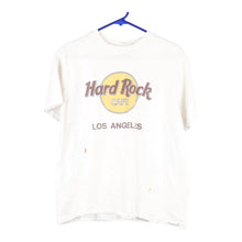  Vintage white Los Angeles Hard Rock Cafe T-Shirt - womens large