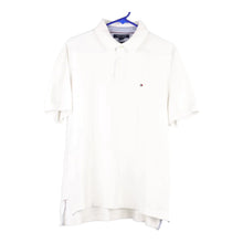  Vintage white Tommy Hilfiger Polo Shirt - mens large