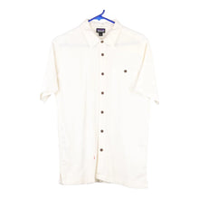  Vintage white Patagonia Short Sleeve Shirt - mens medium