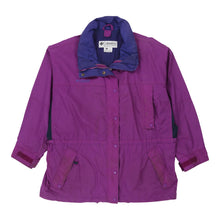 Vintage Columbia Coat - 3XL Purple Nylon coat Columbia   