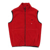 Vintage Nautica Fleece Gilet - XL Red Polyester fleece gilet Nautica   