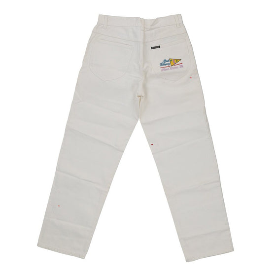 Vintage Best Company Jeans - 30W UK 10 White Cotton jeans Best Company   