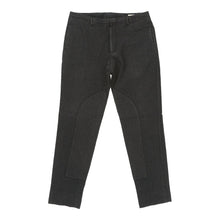  Vintage Prada Trousers - 32W UK 12 Black Cotton trousers Prada   