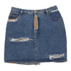 Vintage Unbranded Denim Skirt - Small UK 10 Blue Cotton denim skirt Unbranded   