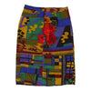 Vintage Unbranded Skirt - XS UK 6 Multicoloured Cotton skirt Unbranded   