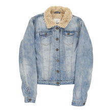  Vintage Only Denim Jacket - Small Blue Cotton denim jacket Only   