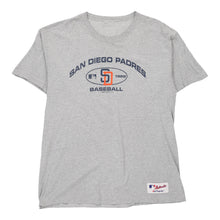  Vintage San Diego Pades Majestic T-Shirt - 2XL Grey Cotton t-shirt Majestic   