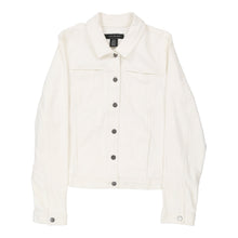  Calvin Klein Jeans Denim Jacket - XL White Cotton denim jacket Calvin Klein Jeans   