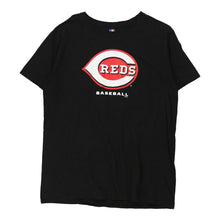  Vintage Cincinnati Reds Mlb T-Shirt - Large Black Cotton t-shirt Mlb   