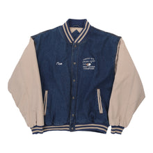  Vintage 2009 Long Ball Hitters Tri Mountain Varsity Jacket - XL Blue Cotton varsity jacket Tri Mountain   