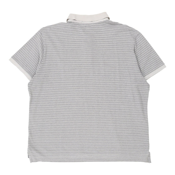 Vintage Lotto Polo Shirt - XL Grey Cotton polo shirt Lotto   