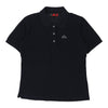 Vintage Kappa Polo Shirt - Large Black Cotton polo shirt Kappa   