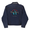 Las Vegas Hard Rock Cafe Denim Jacket - Large Blue Cotton denim jacket Hard Rock Cafe   