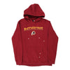 Vintage Washington Redskins Nfl Hoodie - Small Red Cotton hoodie Nfl   