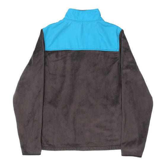 Vintage Fila Fleece Jacket - Large Grey Polyester fleece jacket Fila   