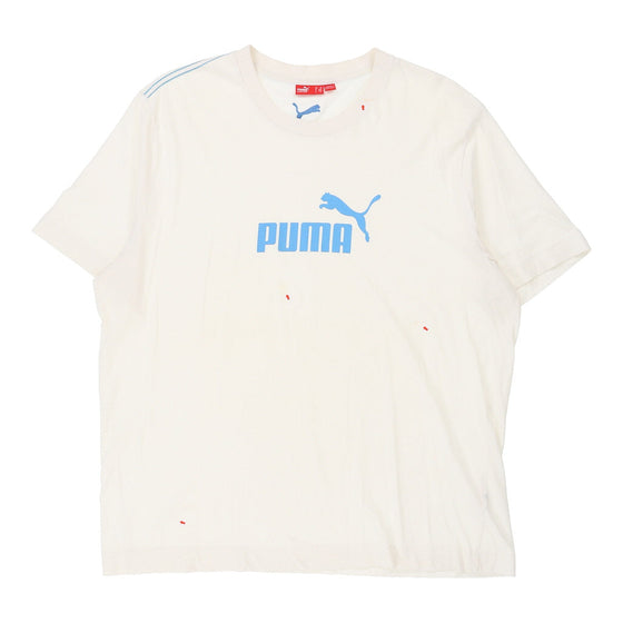 Vintage Puma T-Shirt - XL White Cotton t-shirt Puma   