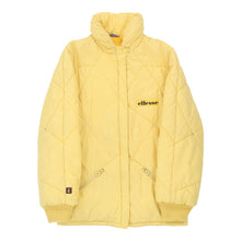  Vintage Ellesse Puffer - Small Yellow Polyester puffer Ellesse   