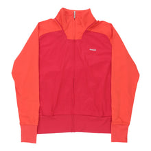  Vintage Reebok Track Jacket - Large Orange Polyester track jacket Reebok   