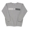Vintage Adidas Sweatshirt - Small Grey Cotton sweatshirt Adidas   