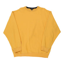  Vintage Nautica Sweatshirt - 2XL Yellow Cotton sweatshirt Nautica   