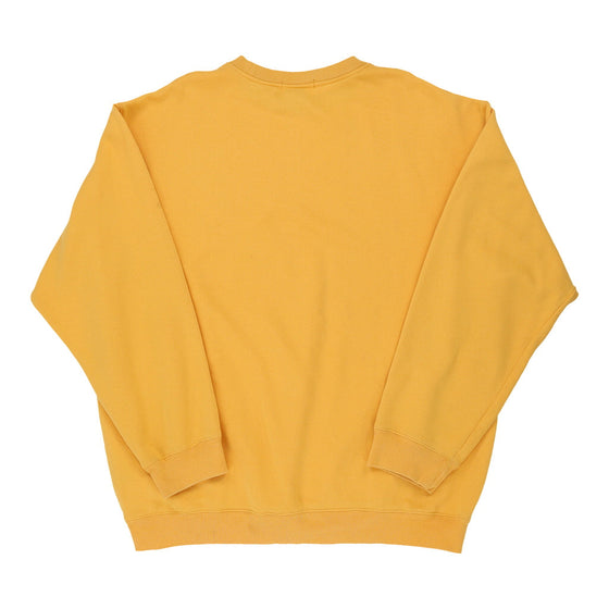 Vintage Nautica Sweatshirt - 2XL Yellow Cotton sweatshirt Nautica   