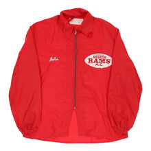  Vintage Unbranded Jacket - Small Red Nylon jacket Unbranded   