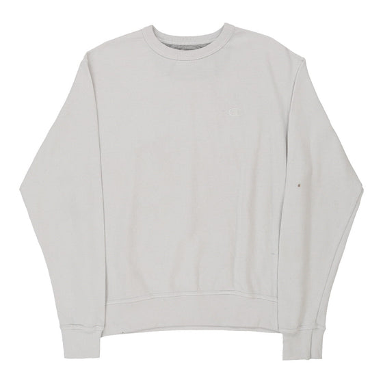 Vintage Champion Sweatshirt - Medium White Cotton sweatshirt Champion   