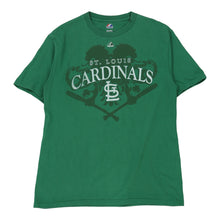  Vintage St. Louis Cardinals Majestic T-Shirt - Medium Green Cotton t-shirt Majestic   