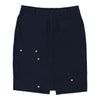 Vintage Ralph Lauren Skirt - 31W UK 12 Blue Cotton Blend skirt Ralph Lauren   