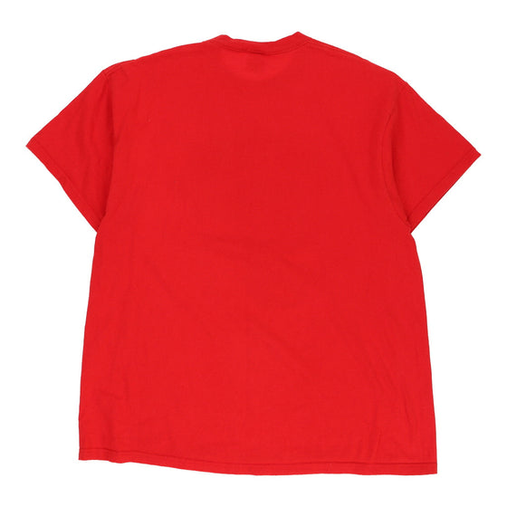 Vintage Delta T-Shirt - XL Red Cotton t-shirt Delta   