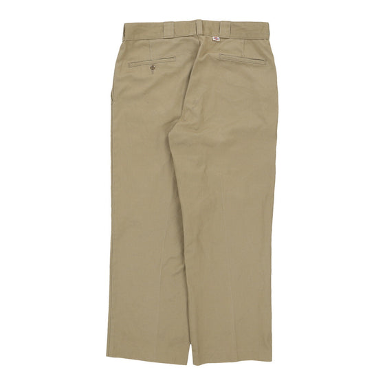 Dickies Trousers - 35W 27L Beige Cotton Blend trousers Dickies   