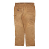 Heavily Worn Double Knee Dickies Carpenter Trousers - 39W 32L Brown Cotton carpenter trousers Dickies   