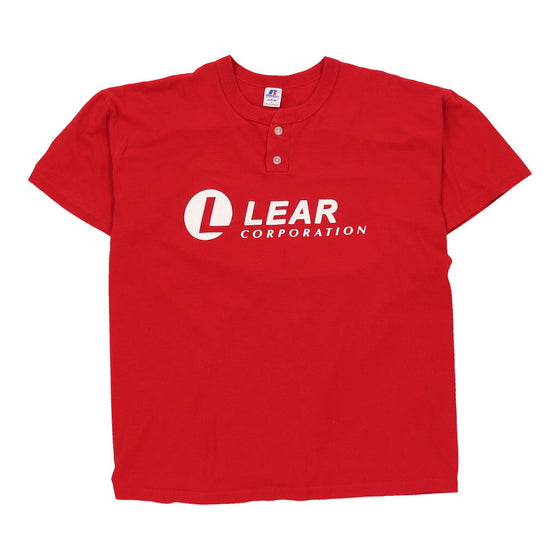 Leae Corporation Russell Athletic T-Shirt - Large Red Cotton Blend t-shirt Russell Athletic   