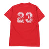 Deerfield Youth Soccer Unbranded Graphic T-Shirt - Medium Red Cotton t-shirt Unbranded   