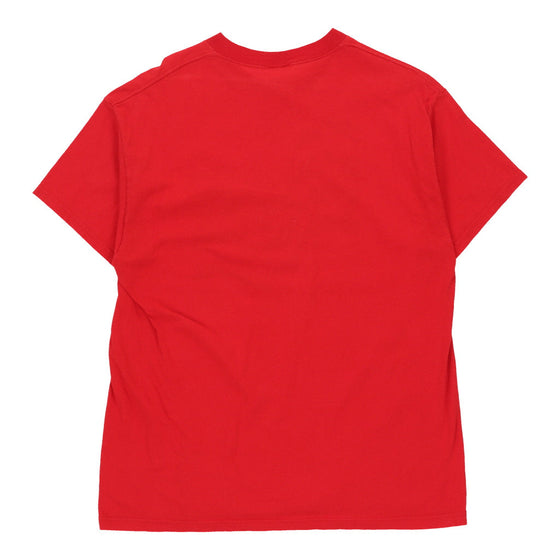 USA Delta Graphic T-Shirt - Large Red Cotton t-shirt Delta   