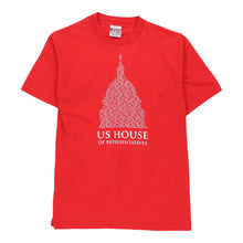  US House of Representatives Bayside Graphic T-Shirt - Medium Red Cotton t-shirt Bayside   